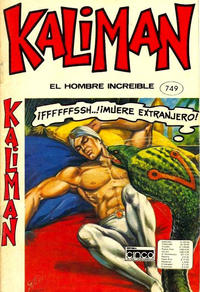 Cover Thumbnail for Kaliman (Editora Cinco, 1976 series) #749