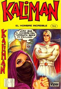 Cover Thumbnail for Kaliman (Editora Cinco, 1976 series) #752