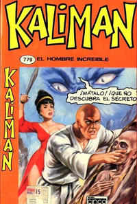 Cover Thumbnail for Kaliman (Editora Cinco, 1976 series) #779
