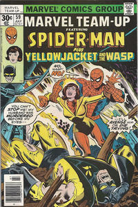Cover for Marvel Team-Up (Marvel, 1972 series) #59 [30¢]