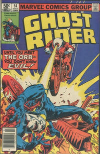 Cover Thumbnail for Ghost Rider (Marvel, 1973 series) #54 [Newsstand]