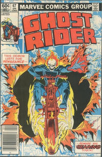 Cover Thumbnail for Ghost Rider (Marvel, 1973 series) #67 [Newsstand]