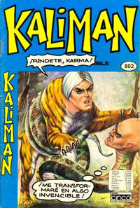 Cover Thumbnail for Kaliman (Editora Cinco, 1976 series) #802