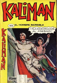 Cover Thumbnail for Kaliman (Editora Cinco, 1976 series) #825