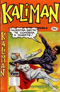 Cover Thumbnail for Kaliman (Editora Cinco, 1976 series) #830