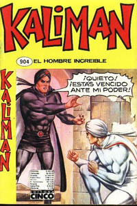 Cover Thumbnail for Kaliman (Editora Cinco, 1976 series) #904