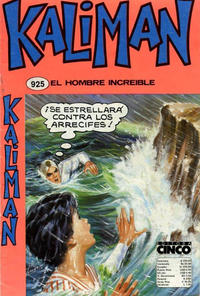 Cover Thumbnail for Kaliman (Editora Cinco, 1976 series) #925