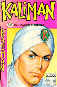 Cover Thumbnail for Kaliman (Editora Cinco, 1976 series) #935