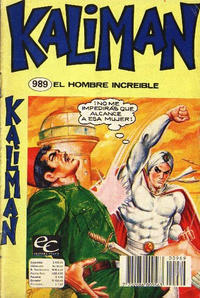 Cover Thumbnail for Kaliman (Editora Cinco, 1976 series) #989
