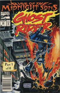 Cover for Ghost Rider (Marvel, 1990 series) #28 [Newsstand]