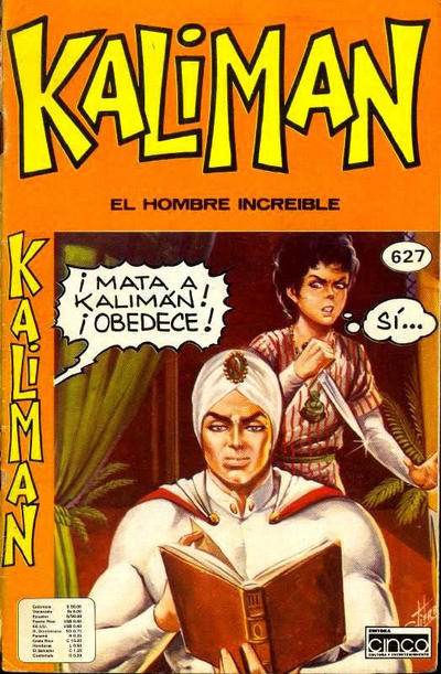 Cover for Kaliman (Editora Cinco, 1976 series) #627