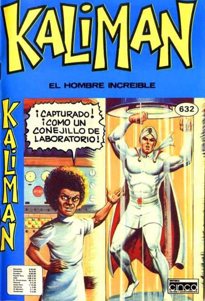 Cover for Kaliman (Editora Cinco, 1976 series) #632