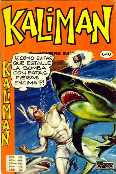 Cover for Kaliman (Editora Cinco, 1976 series) #640