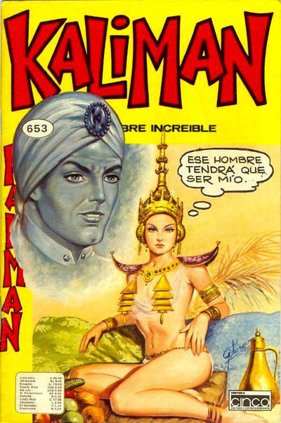 Cover for Kaliman (Editora Cinco, 1976 series) #653