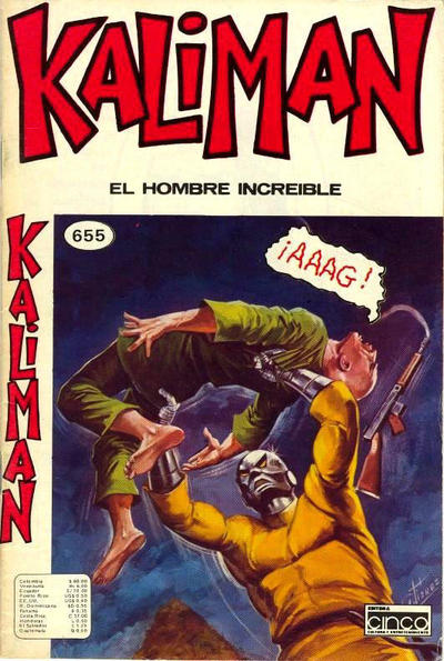 Cover for Kaliman (Editora Cinco, 1976 series) #655