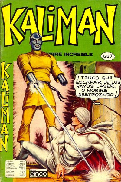 Cover for Kaliman (Editora Cinco, 1976 series) #657