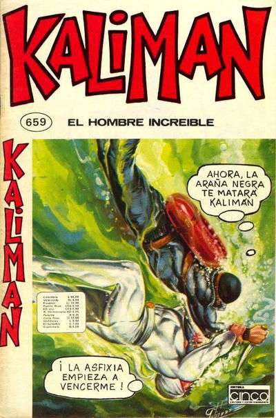 Cover for Kaliman (Editora Cinco, 1976 series) #659