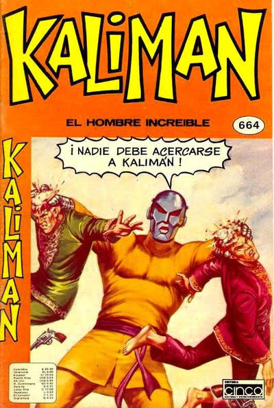 Cover for Kaliman (Editora Cinco, 1976 series) #664