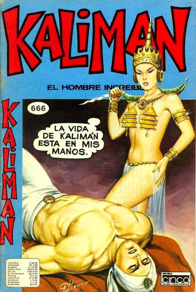 Cover for Kaliman (Editora Cinco, 1976 series) #666