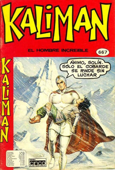 Cover for Kaliman (Editora Cinco, 1976 series) #667