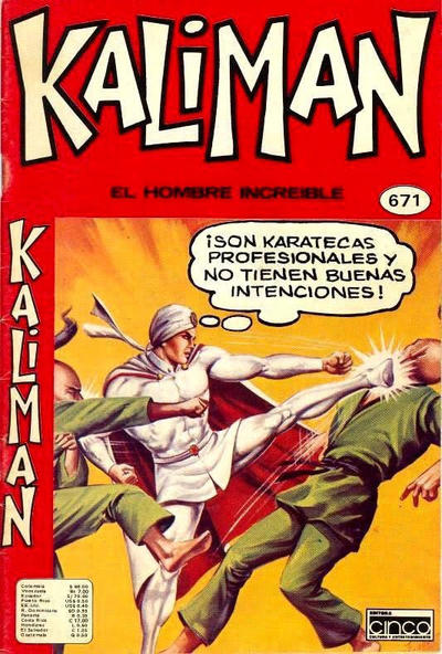 Cover for Kaliman (Editora Cinco, 1976 series) #671