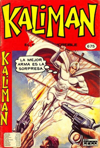 Cover for Kaliman (Editora Cinco, 1976 series) #675