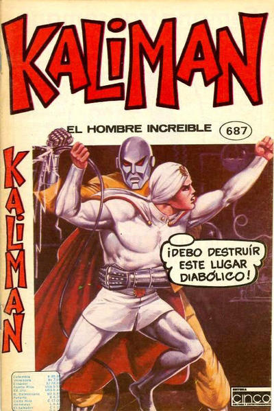 Cover for Kaliman (Editora Cinco, 1976 series) #687