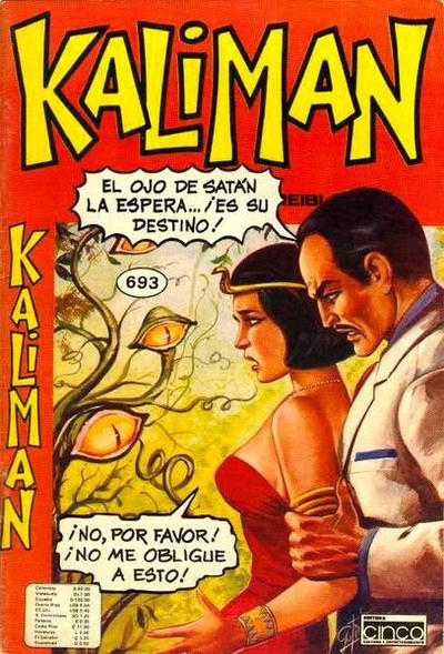 Cover for Kaliman (Editora Cinco, 1976 series) #693