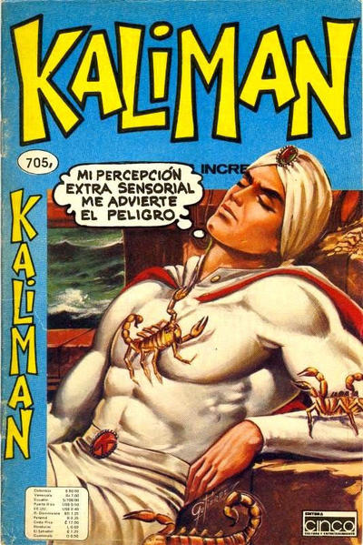 Cover for Kaliman (Editora Cinco, 1976 series) #705