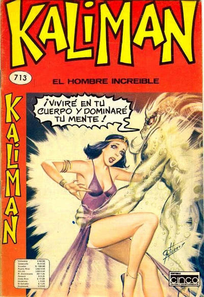 Cover for Kaliman (Editora Cinco, 1976 series) #713