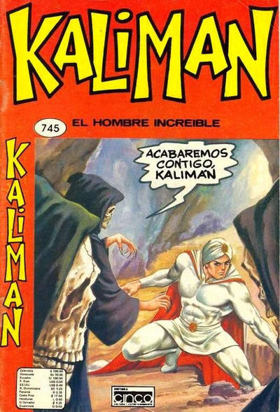 Cover for Kaliman (Editora Cinco, 1976 series) #745