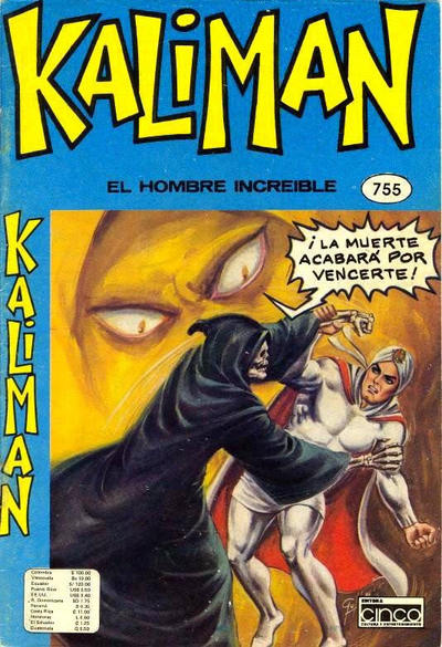 Cover for Kaliman (Editora Cinco, 1976 series) #755