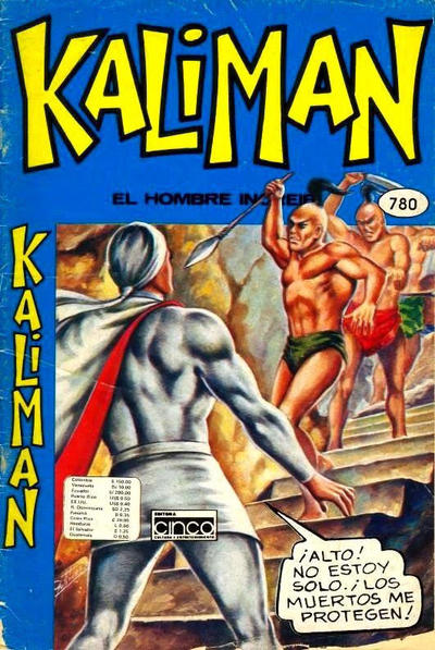 Cover for Kaliman (Editora Cinco, 1976 series) #780