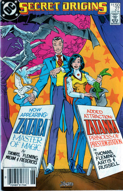 Cover for Secret Origins (DC, 1986 series) #27 [Newsstand]