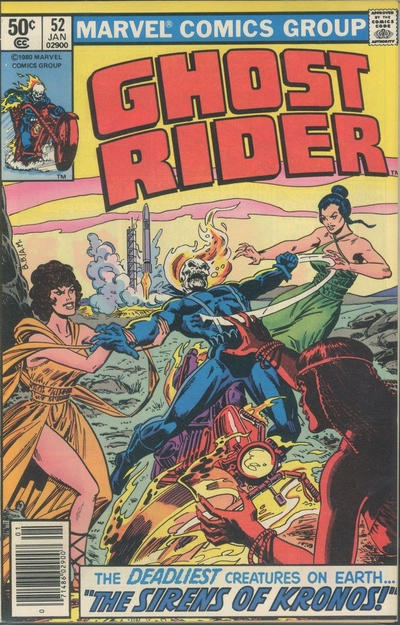 Cover for Ghost Rider (Marvel, 1973 series) #52 [Newsstand]