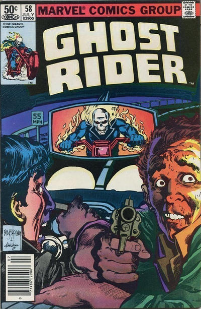Cover for Ghost Rider (Marvel, 1973 series) #58 [Newsstand]