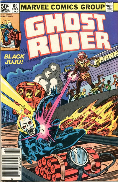 Cover for Ghost Rider (Marvel, 1973 series) #60 [Newsstand]