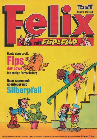 Cover for Felix (Bastei Verlag, 1958 series) #994
