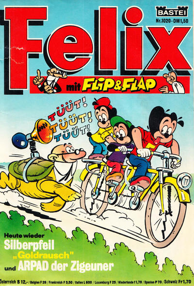 Cover for Felix (Bastei Verlag, 1958 series) #1020