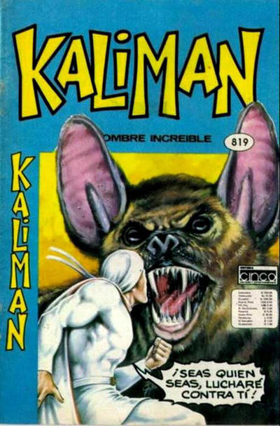 Cover for Kaliman (Editora Cinco, 1976 series) #819