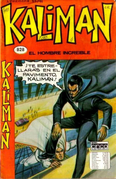 Cover for Kaliman (Editora Cinco, 1976 series) #828