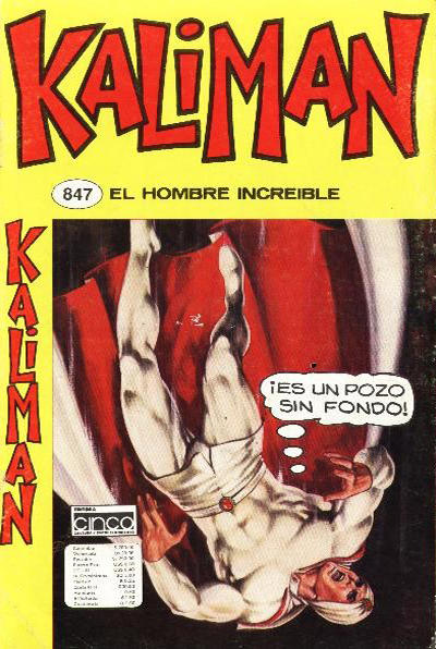 Cover for Kaliman (Editora Cinco, 1976 series) #847