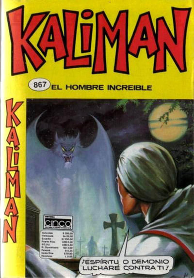 Cover for Kaliman (Editora Cinco, 1976 series) #867
