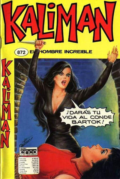 Cover for Kaliman (Editora Cinco, 1976 series) #872