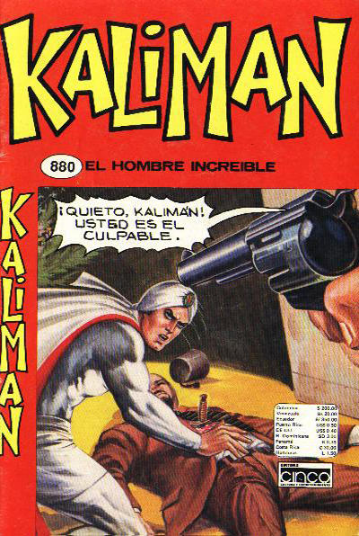 Cover for Kaliman (Editora Cinco, 1976 series) #880