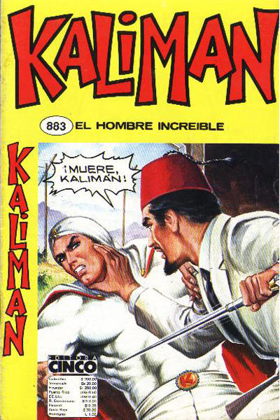 Cover for Kaliman (Editora Cinco, 1976 series) #883