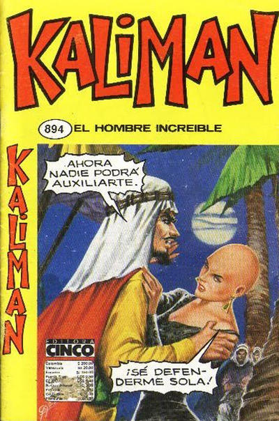 Cover for Kaliman (Editora Cinco, 1976 series) #894