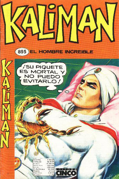 Cover for Kaliman (Editora Cinco, 1976 series) #895