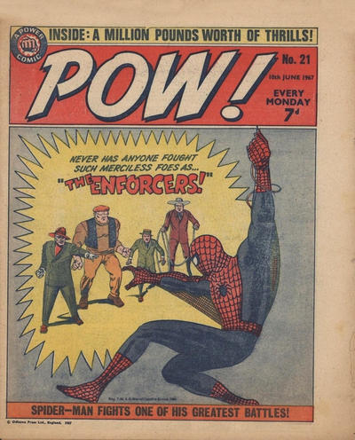 Cover for Pow! (IPC, 1967 series) #21