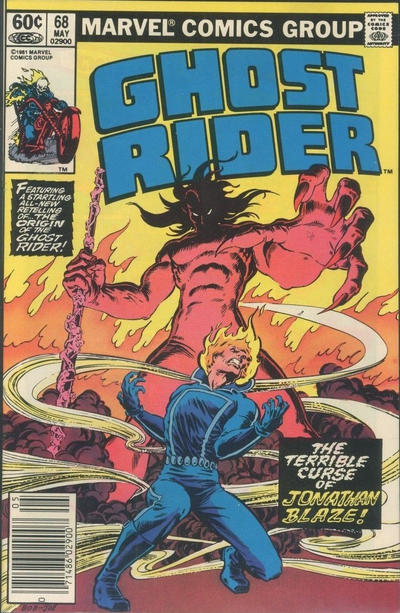 Cover for Ghost Rider (Marvel, 1973 series) #68 [Newsstand]